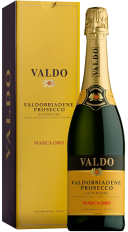 картинка Prosecco di Valdobbiadene Superiore Marca Oro 1,5 in gift box магазин Winner являющийся официальным дистрибьютором в России 